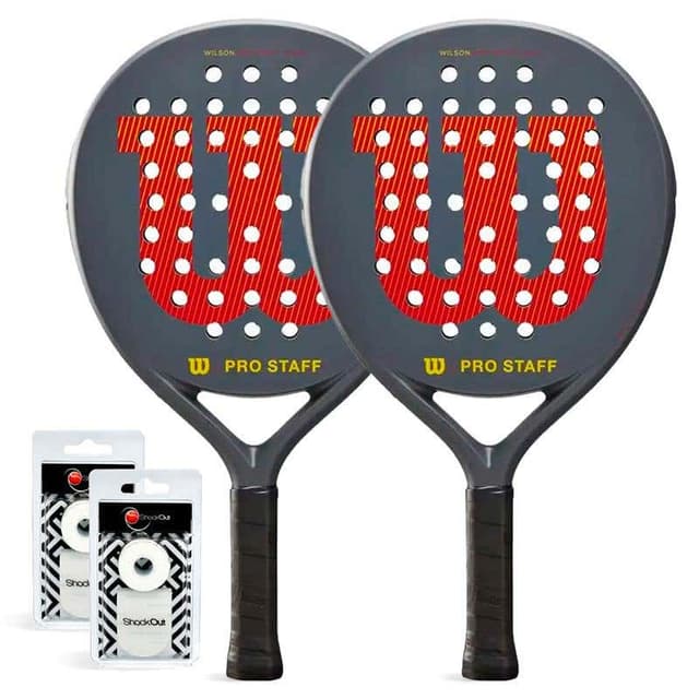 Pala de Pádel Pack Duo Wilson Pro Staff V2 Team Alt Gyrd