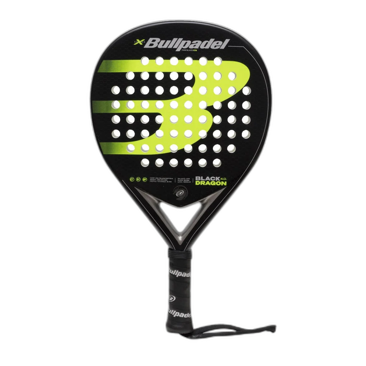 BULLPADEL BLACK DRAGON 4.0